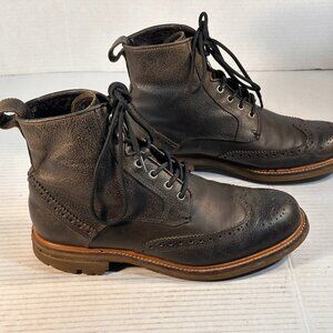 Men's size 7.5 John Vervastos leather boots